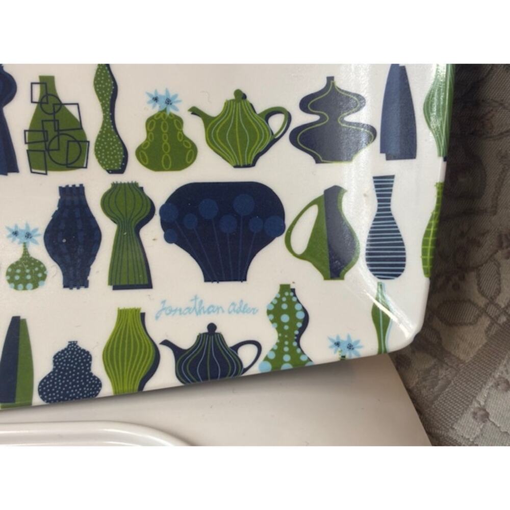 NWT Jonathan Adler Serving Tray Melamine 10”x18”